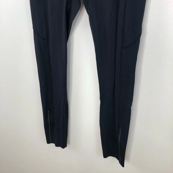 Lululemon Fast & Free 7/8 Tight II *Nulux 25" Black size 6 - Picture 4 of 15